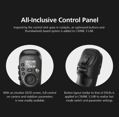 Stabilisateur Zhiyun Crane 3 LAB + accessoires
