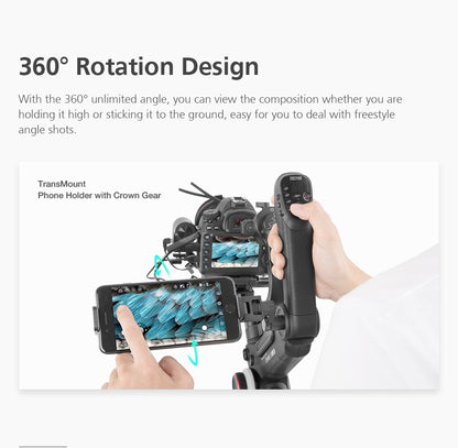 Stabilisateur Zhiyun Crane 3 LAB + accessoires