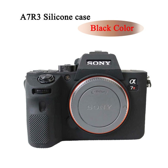 Housse silicone de protection anti-choc pour Sony A7R IV A7 III A7R III  A9 A7 II A7R2 A7S2 A7R A7S