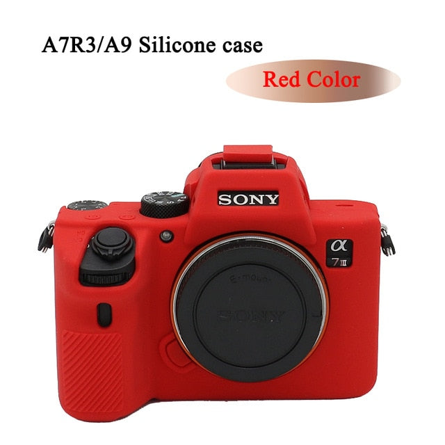 Housse silicone de protection anti-choc pour Sony A7R IV A7 III A7R III  A9 A7 II A7R2 A7S2 A7R A7S