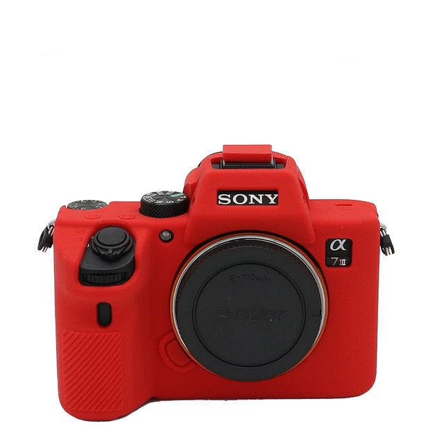 Housse silicone de protection anti-choc pour Sony A7R IV A7 III A7R III  A9 A7 II A7R2 A7S2 A7R A7S