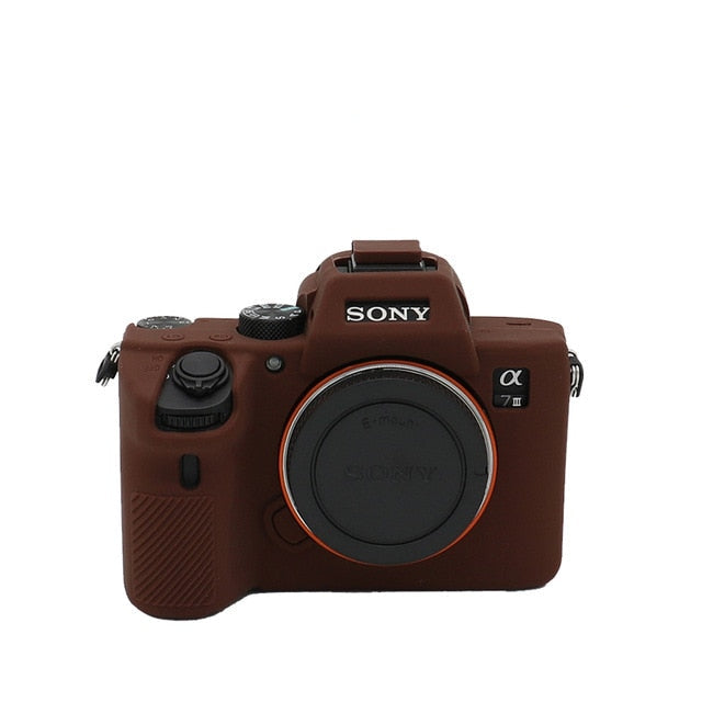 Housse silicone de protection anti-choc pour Sony A7R IV A7 III A7R III  A9 A7 II A7R2 A7S2 A7R A7S