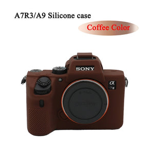 Housse silicone de protection anti-choc pour Sony A7R IV A7 III A7R III  A9 A7 II A7R2 A7S2 A7R A7S