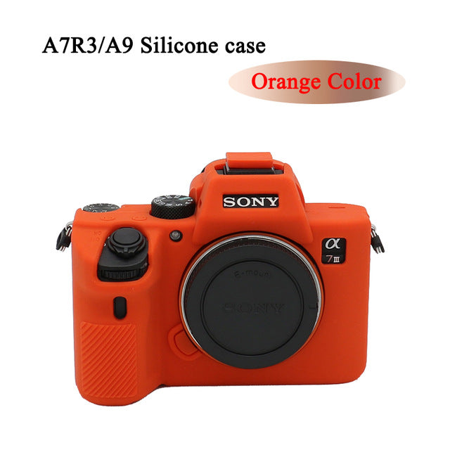 Housse silicone de protection anti-choc pour Sony A7R IV A7 III A7R III  A9 A7 II A7R2 A7S2 A7R A7S