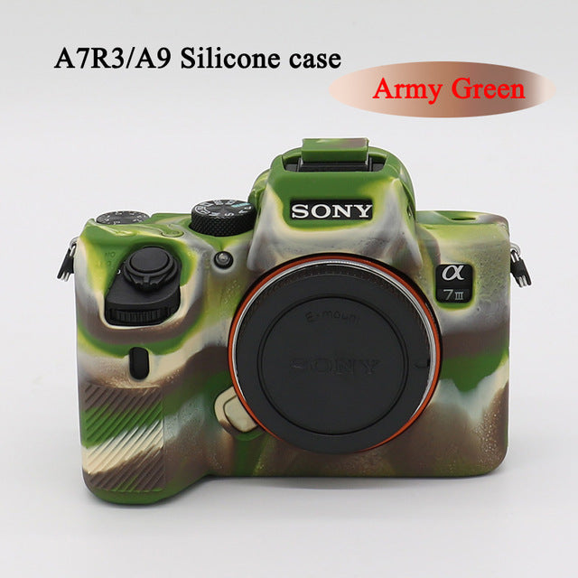 Housse silicone de protection anti-choc pour Sony A7R IV A7 III A7R III  A9 A7 II A7R2 A7S2 A7R A7S