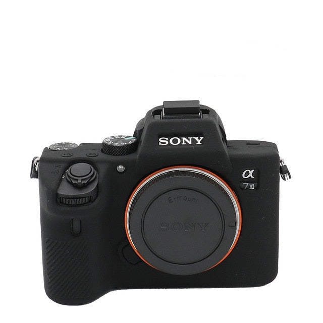Housse silicone de protection anti-choc pour Sony A7R IV A7 III A7R III  A9 A7 II A7R2 A7S2 A7R A7S