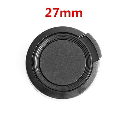Bouchon objectif avant taille 25 27 30 34 37 39 40.5 43 46mm