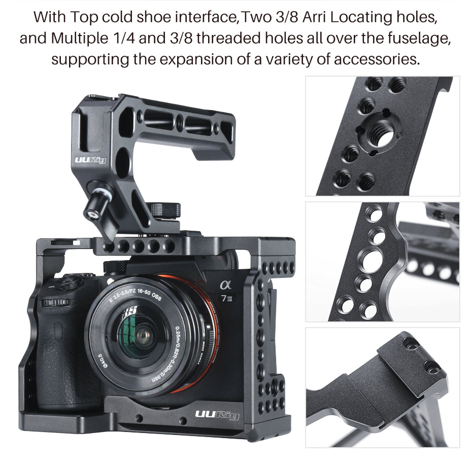 Cage UURig C-A73 pour Sony A7III A7R3