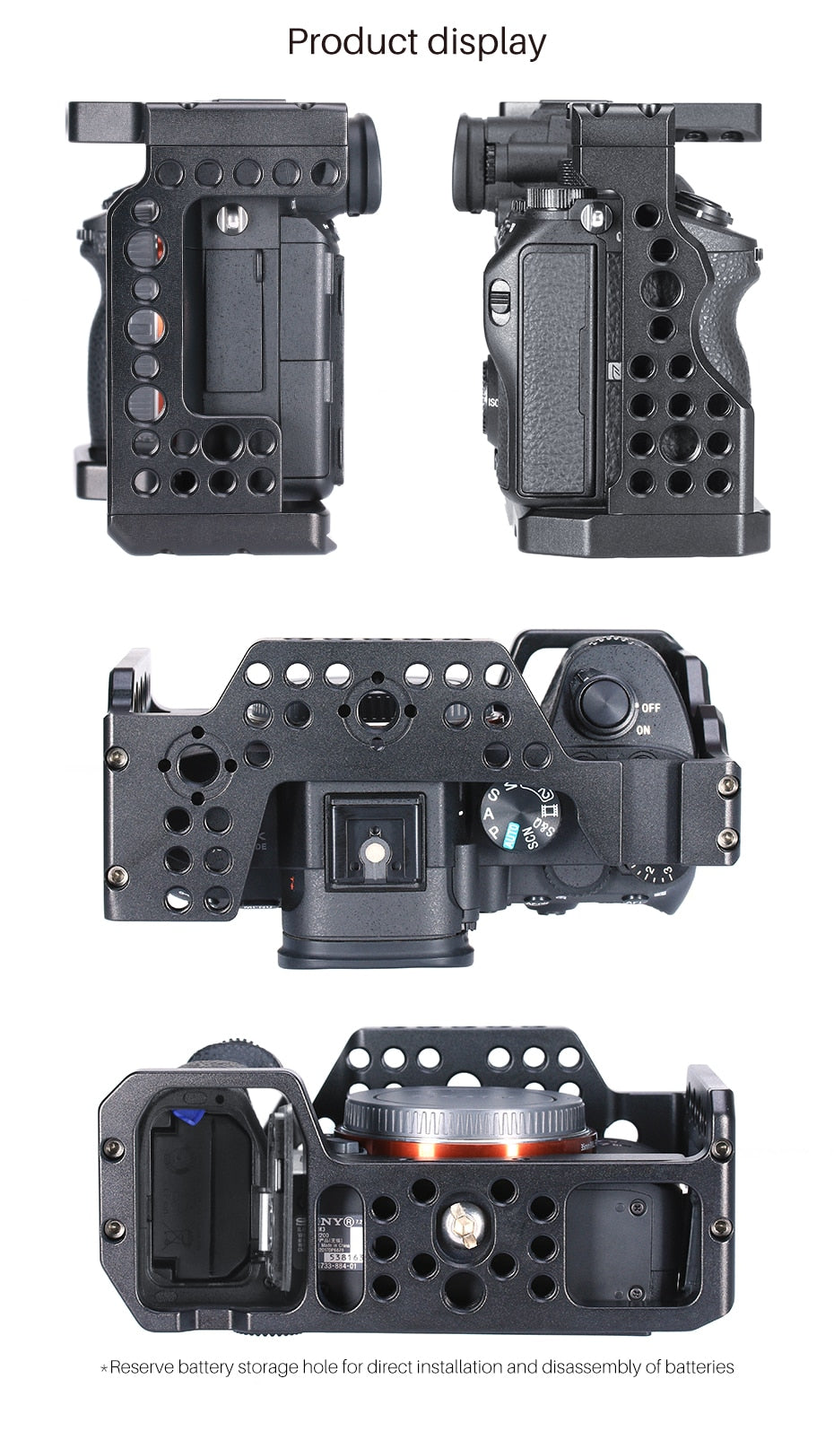 Cage UURig C-A73 pour Sony A7III A7R3