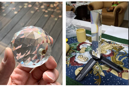 Cristal pour effet photographiques avec fixation 1/4 " standard