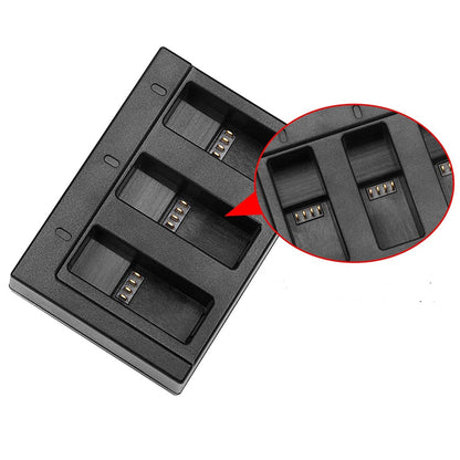 Chargeur SHOOT 2 ou 3 ports AHDBT-501 pour GoPro Hero 8 7 6 5 Black