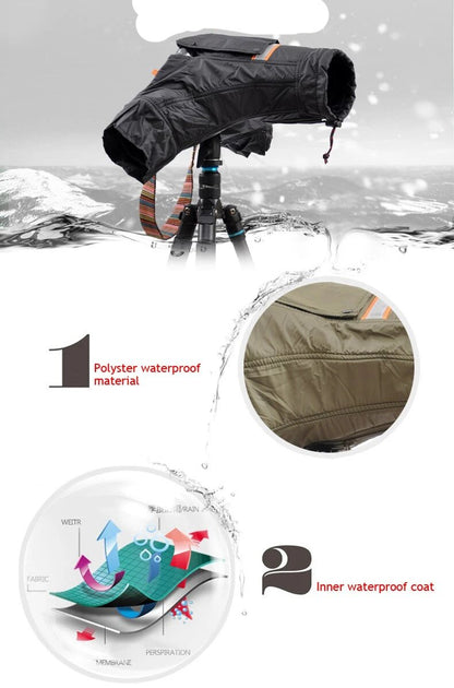 Housse de pluie Roadfisher Warm protection hivers pour tout reflex, objectifs 24-70 70-200mm