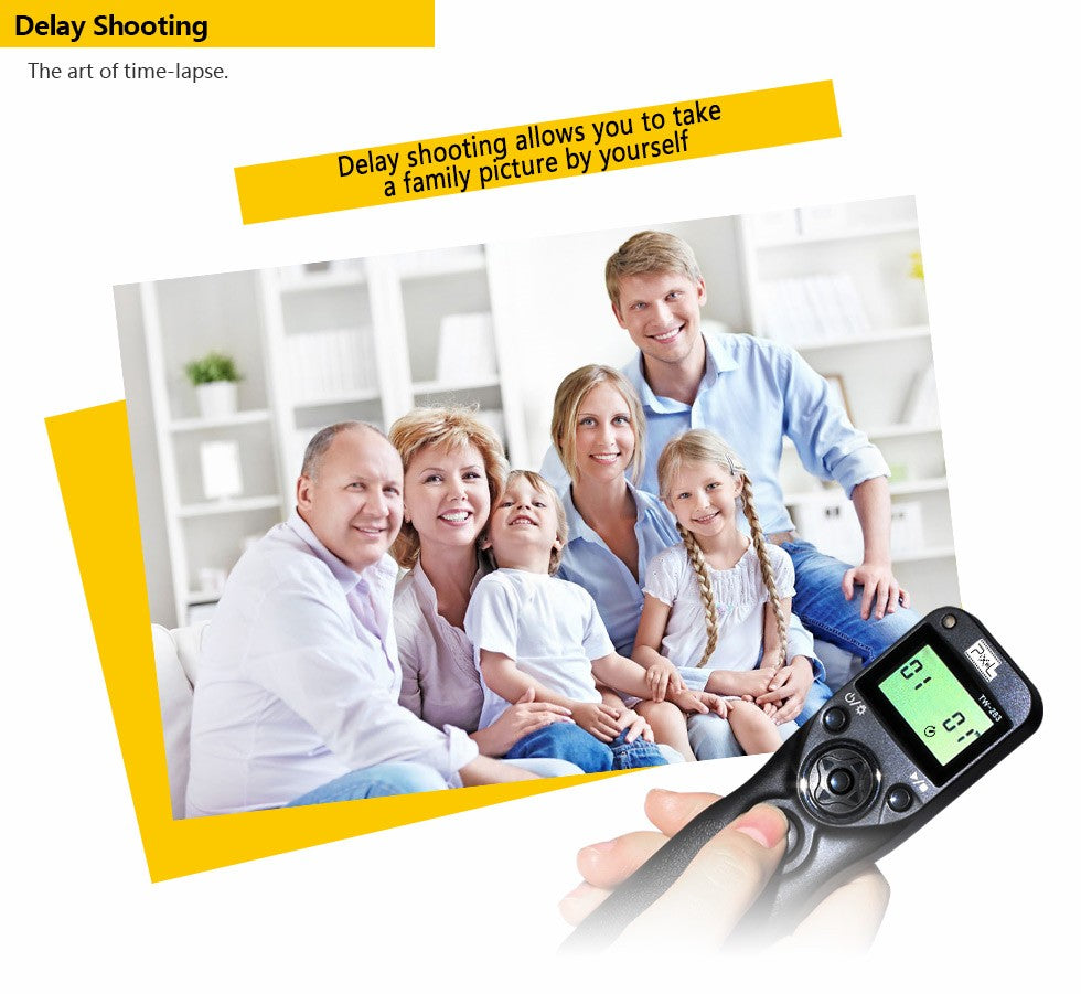 Déclencheur à distance Pixel TW-283 S2 pour sony A7 III A7R III A6500...