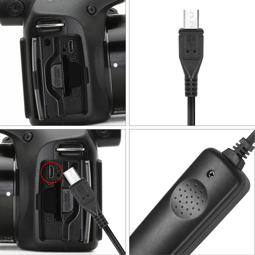 Déclencheur à distance SHOOT RM-VPR1 pour Sony Alpha A7RII A7RIII A3000 A6400 M2