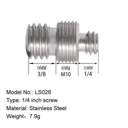 Vis 1/4 3/8 de conversion Bexin pour tout type de reflex, monopod, tripod...