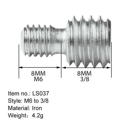 Vis 1/4 3/8 de conversion Bexin pour tout type de reflex, monopod, tripod...