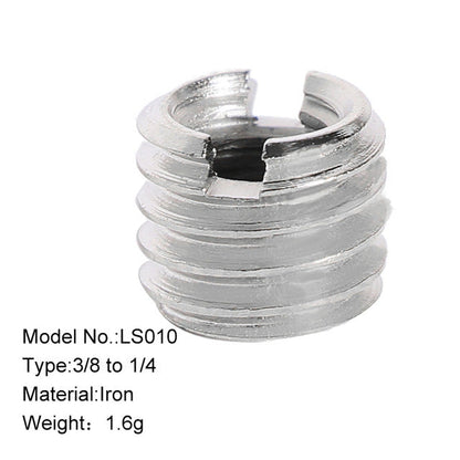 Vis 1/4 3/8 de conversion Bexin pour tout type de reflex, monopod, tripod...