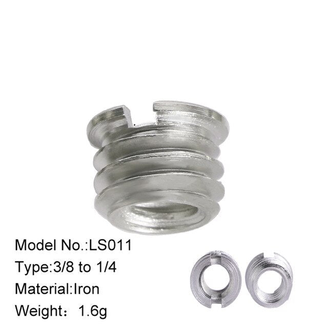 Vis 1/4 3/8 de conversion Bexin pour tout type de reflex, monopod, tripod...