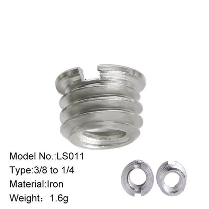 Vis 1/4 3/8 de conversion Bexin pour tout type de reflex, monopod, tripod...