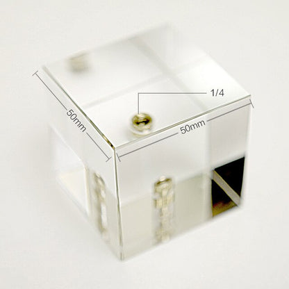 Cristal pour effet photographiques avec fixation 1/4 " standard