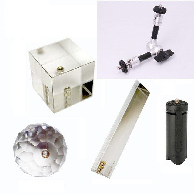 Cristal pour effet photographiques avec fixation 1/4 " standard