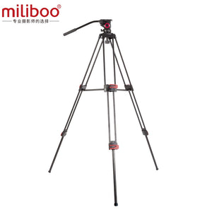 Trépied miliboo MTT602A Professionnel en Aluminium + tête fluide 193 cm 10Kg