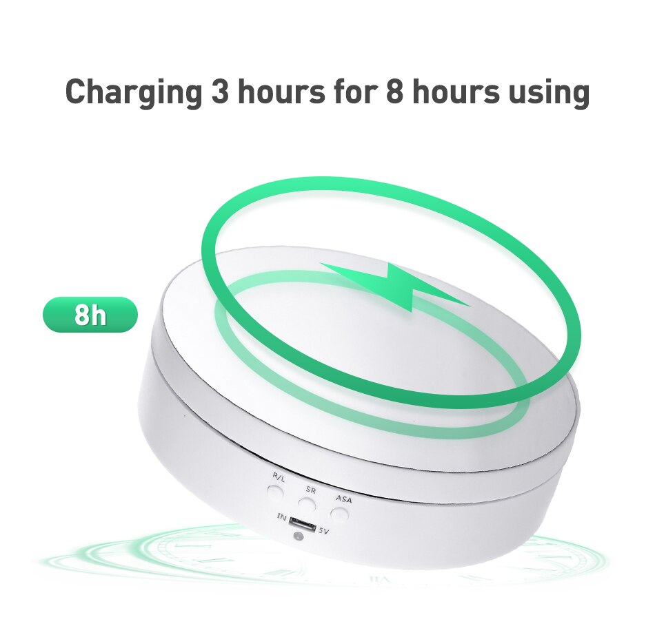 Présentoir de Platine Tournante pour Photo Studio