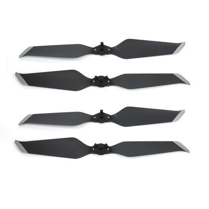 4 paires d'ailes Puluz à faible bruit Or/Argent 8743F pour DJI MAVIC 2 PRO