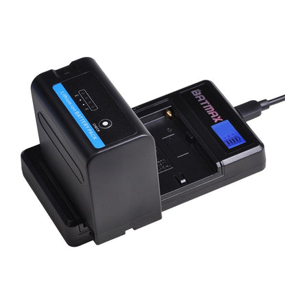 Chargeur + 2 batteries Batmax NP F970 NP-F960 7200mAh