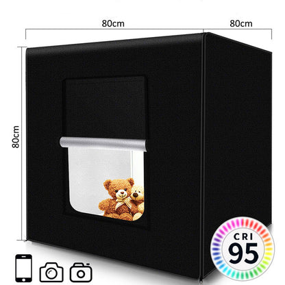Lightbox Capsaver portable 40cm 60cm 80cm + 3 backgrounds