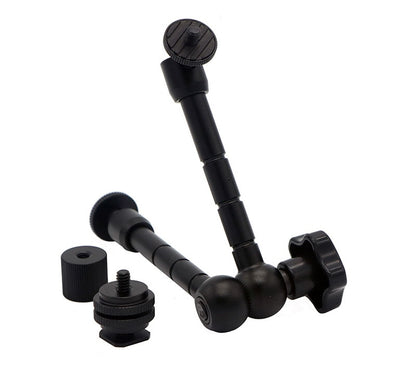 Bras articulé à Friction réglable de 29 cm + pince pour moniteur LCD, reflex, LED...