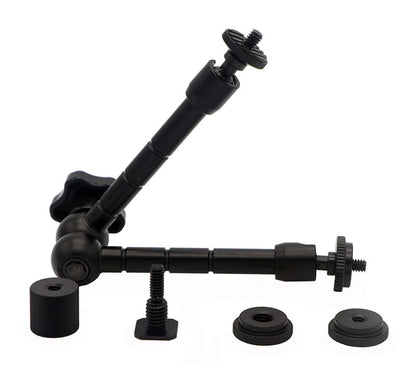Bras articulé à Friction réglable de 29 cm + pince pour moniteur LCD, reflex, LED...