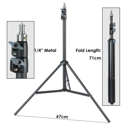 Light stand ightpro 2m max height 5 kg max weight