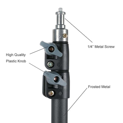 Light stand ightpro 2m max height 5 kg max weight