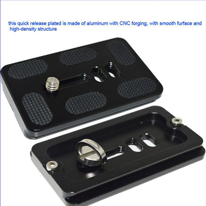 Plaque à dégagement rapide Foleto pour Tripod stabilisateur pour reflex canon nikon...