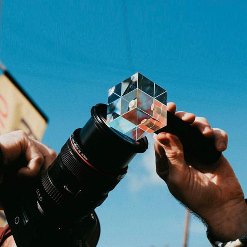 Accessoires de photographie pour effet de lueur avec vis 1/4''