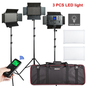 Kit d'éclairage LED VILTROX VL-S192T pour studio