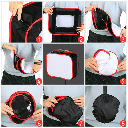 Softbox SB600/SB300 pour panneau LED YONGNUO YN600L II YN900 YN300 YN300 III ...
