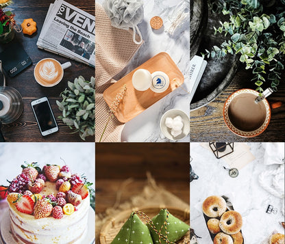 Fond de studio TL 58X86cm 2 faces imprimées, plastique imperméable à l'eau