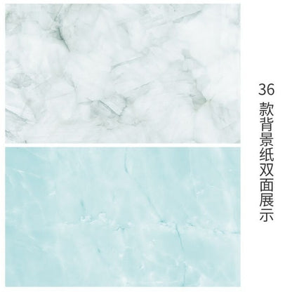 Fond de studio TL 58X86cm 2 faces imprimées, plastique imperméable à l'eau