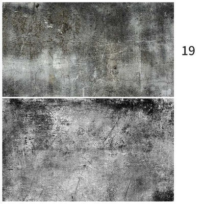 Fond de studio TL 58X86cm 2 faces imprimées, plastique imperméable à l'eau