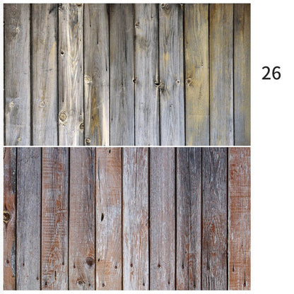 Fond de studio TL 58X86cm 2 faces imprimées, plastique imperméable à l'eau