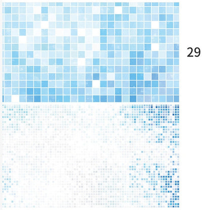 Fond de studio TL 58X86cm 2 faces imprimées, plastique imperméable à l'eau