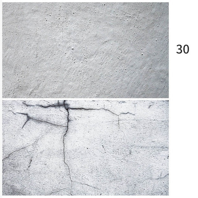 Fond de studio TL 58X86cm 2 faces imprimées, plastique imperméable à l'eau