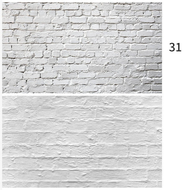 Fond de studio TL 58X86cm 2 faces imprimées, plastique imperméable à l'eau