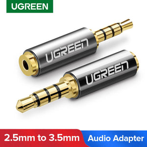 Adaptateur audio Ugreen Jack 3.5 mm vers 2.5 mm et 2.5mm Mâle vers 3.5mm Femelle