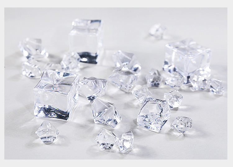 Accessoire photo 28pcs glace artificielle pour effet photographique