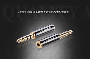 Adaptateur audio Ugreen Jack 3.5 mm vers 2.5 mm et 2.5mm Mâle vers 3.5mm Femelle