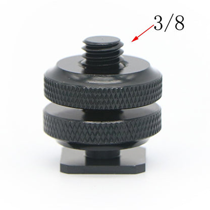 Vis 1/4" vers 3/8" 5/8 Mâle vers Femelle pour trépied, reflex, flash...