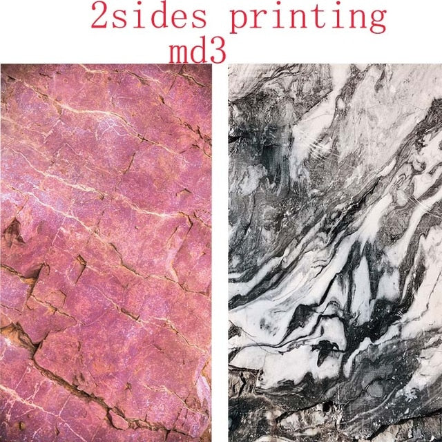 Fond de studio TL 58X86cm 2 faces imprimées, plastique imperméable à l'eau